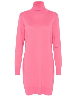 Saint Tropez Knitted Dresses - Pink