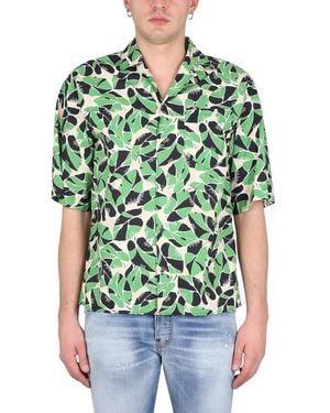 DSquared² Short Sleeve Shirts - Green