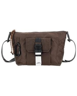 A.P.C. Cross Body Bags - Brown