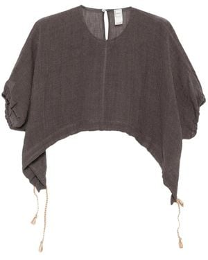 120% Lino Blouses - Gray
