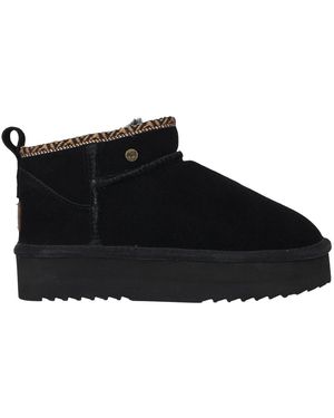 Warmbat Schwarzer Warmgefütterter Stiefel Für Frauen