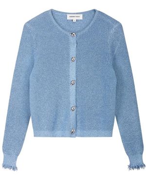 FABIENNE CHAPOT Cardigans - Azul