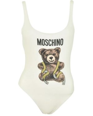 Moschino Badmode ,Wit ,One-Piece