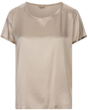 HER SHIRT HER DRESS T-Shirts - Naturel