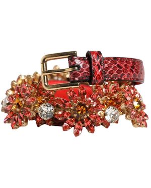 Dolce & Gabbana Belts - Rojo