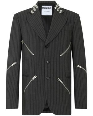 Moschino Blazers - Negro