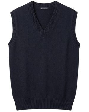 Daniele Alessandrini Sleeveless Jumpers - Blue