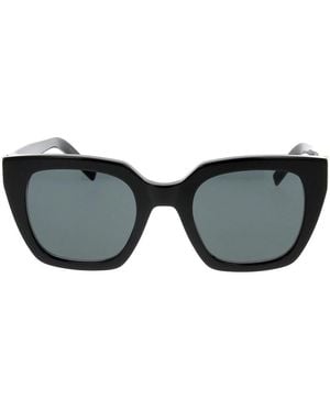 Saint Laurent Klassische Aviator Sonnenbrille - Schwarz