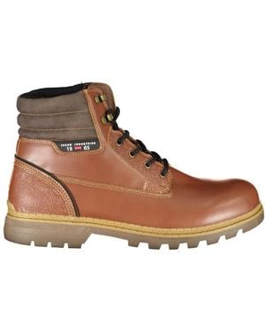 Carrera Lace-Up Boots - Brown