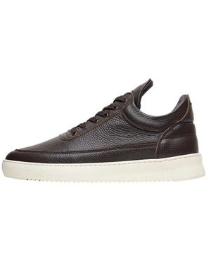 Filling Pieces Low Top Grain - Zwart