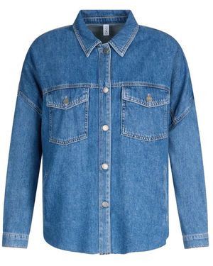 Liu Jo Denim Shirts - Blauw