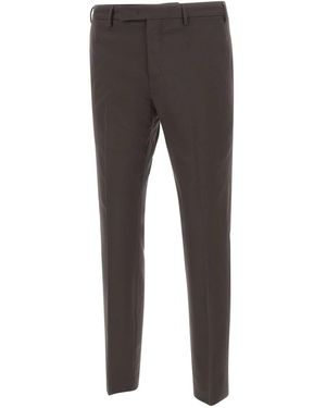 PT Torino Slim-Fit Trousers - Grey