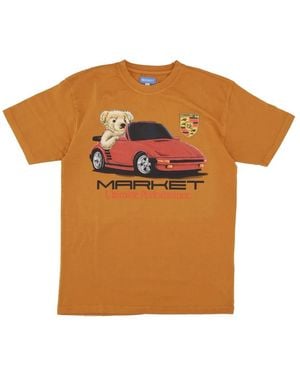 Market T-Shirts - Orange