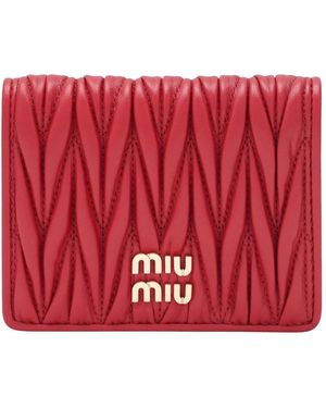 Miu Miu Wallets & Cardholders - Red