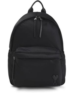 Ami Paris Backpacks - Nero