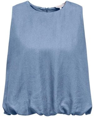 ONLY Charis Life Balloon Top - Blauw