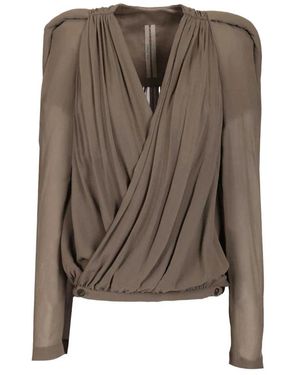 Rick Owens Maria Casual Jacket - Bruin