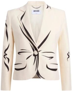 Moschino Blazers - Neutro