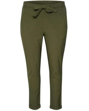 Kaffe Slim-Fit Trousers - Verde