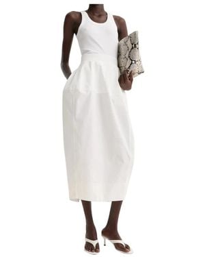 Rohe Rokken ,Wit ,Katoen Sculptural Poplin Rok
