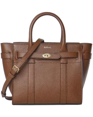 Mulberry Tassen ,Bruin ,Leer Handbags