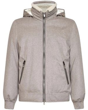 Brunello Cucinelli Winter Jackets - Gris