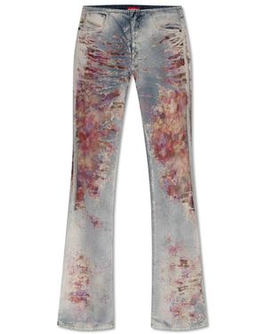 DIESEL Boot-Cut Jeans - Grey