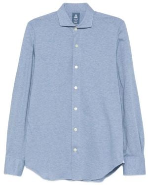 Finamore 1925 Casual Shirts - Blu