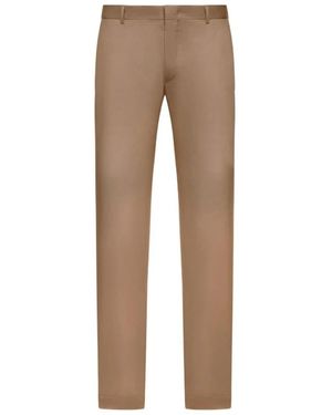 PT Torino Straight Trousers - Brown