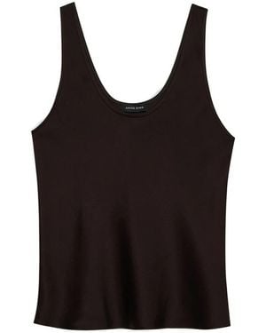 Anine Bing Sleeveless Tops - Negro