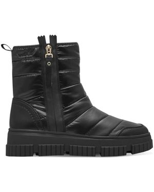 S.oliver Schoenen ,Zwart ,Zwarte Gesloten Booties Voor Vrouwen