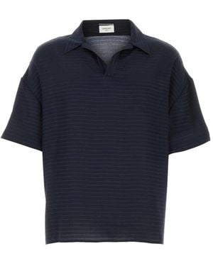 Saint Laurent Polo Shirts - Blue