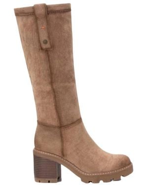 Refresh Botines De Ante Con Cremallera, Mujer, Talla - Marrón