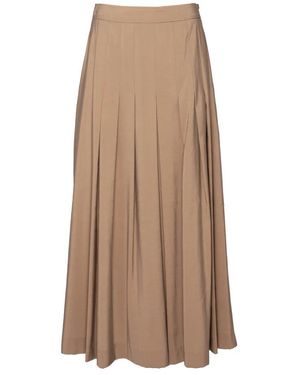 Attic And Barn Midi Skirts - Marrón