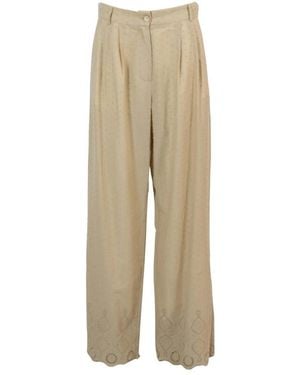 Brand Unique Wide Trousers - Neutro