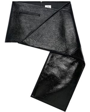 Courreges Short Skirts - Black