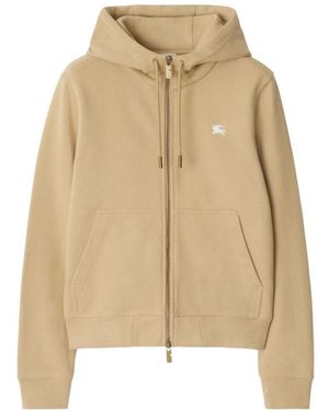 Burberry Seide Nylon Pullover - Natur