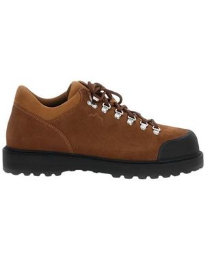 Diemme Trekking-Geïnspireerde Lage Schoen - Bruin