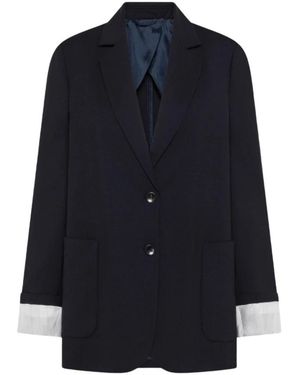 Seventy Einreihiger Blazer - Blau