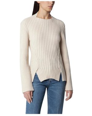 Victoria Beckham Round-Neck Knitwear - Blue
