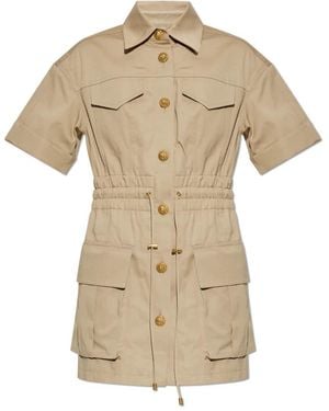 Balmain Shirt Dresses - Neutro