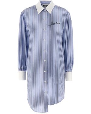 Moschino Shirt Dresses - Blue