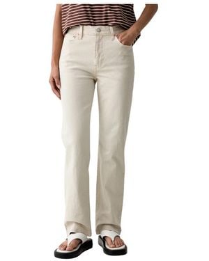 Levi's Jeans ,Katoen Ribcage Slim Jeans - Naturel