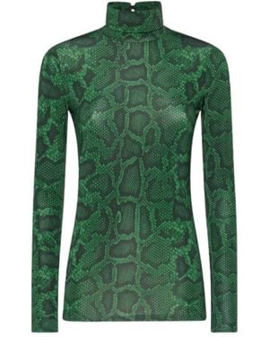 SIMONA CORSELLINI Long Sleeve Tops - Verde