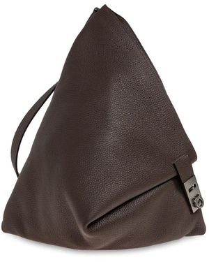Ferragamo Tassen ,Bruin ,Leer Twins Single-Shoulder Rugzak