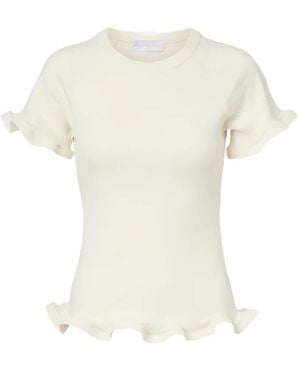 Stella McCartney Tops ,Wit ,T-Shirts