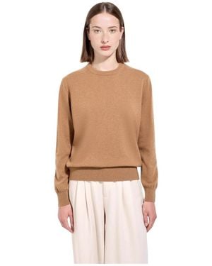 Pennyblack Round-Neck Knitwear - Natural