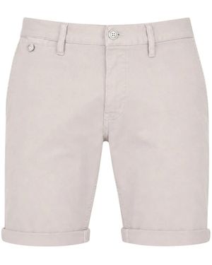 Replay Korte Broeken ,Katoen Casual Shorts - Naturel