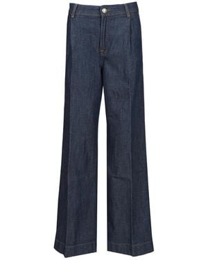 7 For All Mankind Wide Jeans - Blue