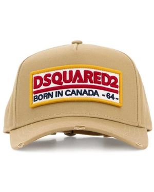 DSquared² Logo Patch Cap - Pink